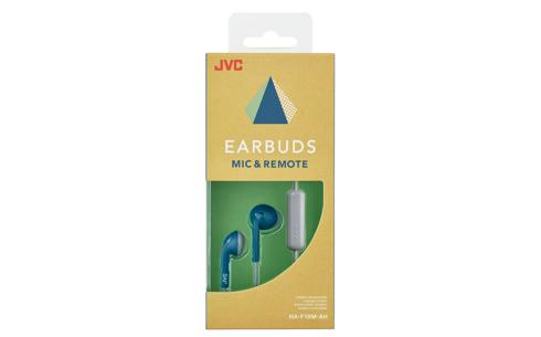 JVC Ecouteurs Boutons filaires colorés avec télécommande HA F19M PT E - vue 7