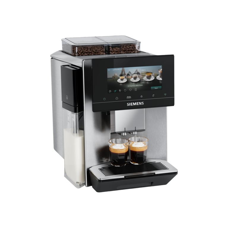 Machine à café à grain Siemens EQ900 plus TQ927EZ3 – acier inoxydable
