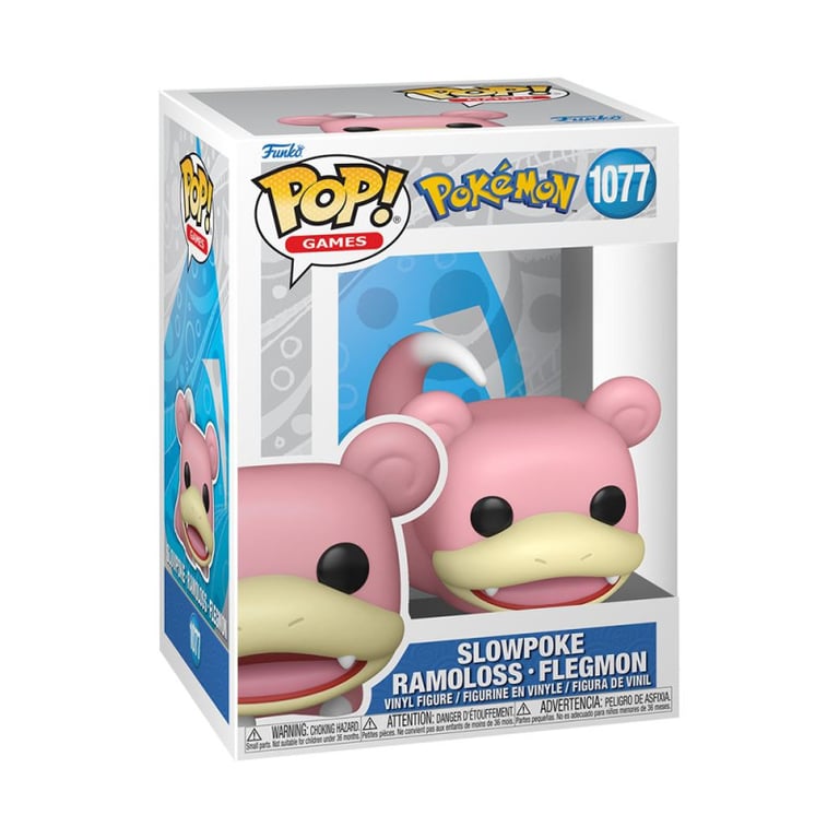 Figurine Funko Pop Games Pokémon Slowpoke - vue 2