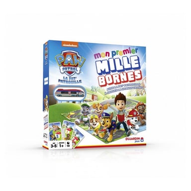 Mille Bornes Pat'Patrouille juego de mesa para niños