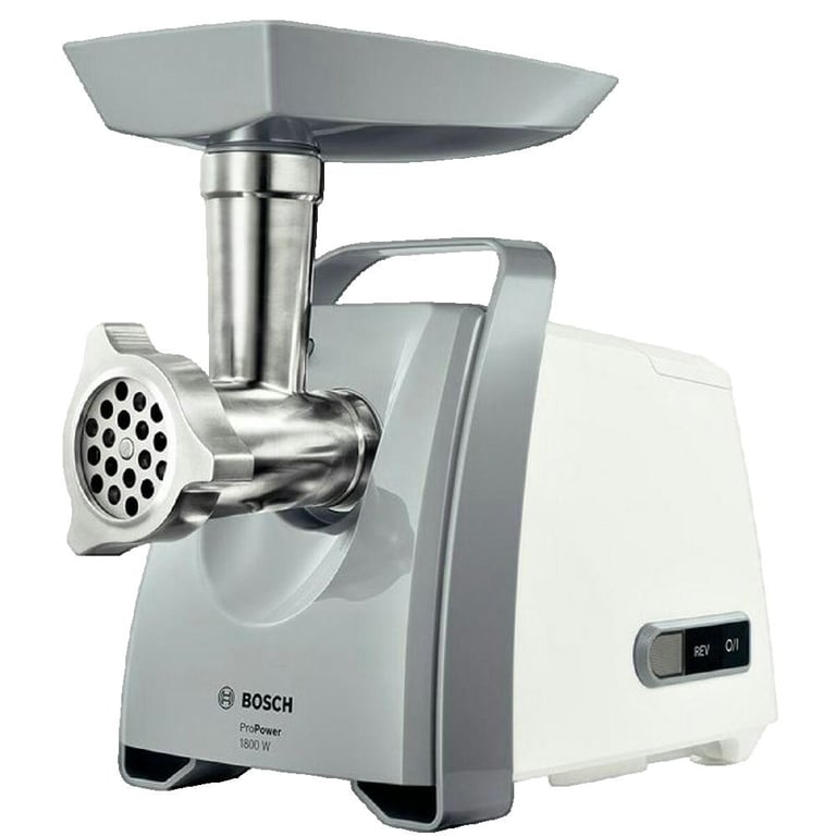 Hachoir À Viande Bosch MFW66020 – 600W, Lame Acier Inox, 1 Vitesse - vue 2