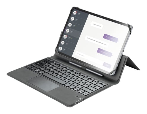 Cellularline Keyboard Case - Tablet fino a 11'' Custodia universale per tablet fino a 11'' con tastiera senza fili integrata