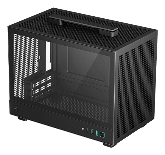 Boîtier mini tour DeepCool CH160 mT Design compact Optimisé pour Mini ITX