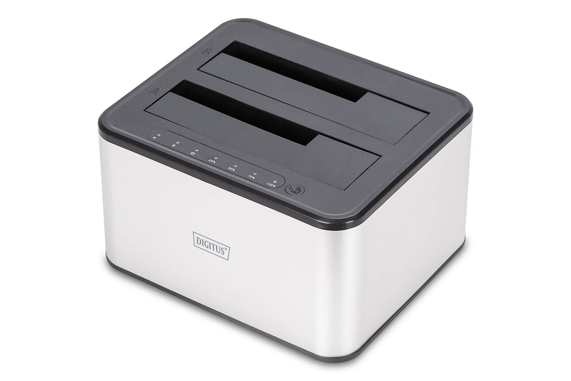 Digitus Station d'accueil USB 3.0 Dual SATA HDD 2 5 / 3 5 Neuf