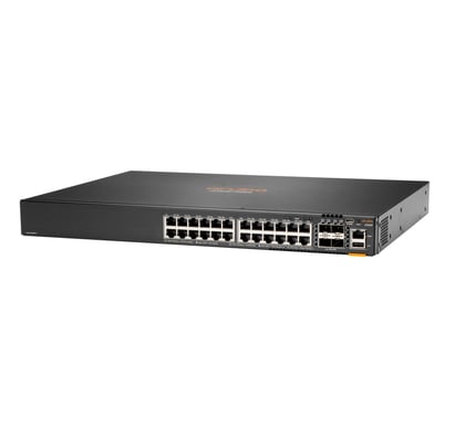 HPE Aruba Networking CX 6200F 24G Class4 PoE 4SFP+ 370W Switch