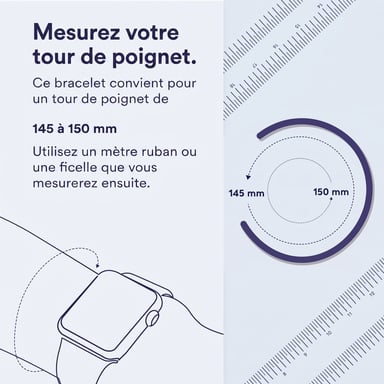 Bracelet Solo tressé pour Apple Watch | 44/45/46/49 mm - Taille 3 - Guava