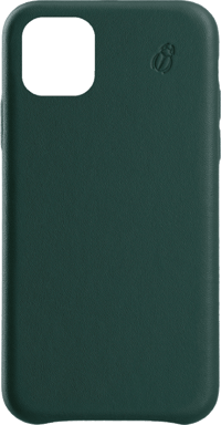Custodia in pelle per iPhone 11 Verde Beetlecase
