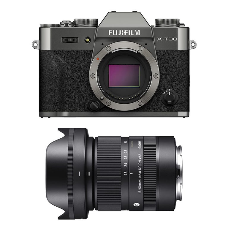 X-T30 III ANTHRACITE + Objectif SIGMA 18-50 f/2.8 DC DN Contemporary