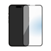Protection d'écran antibactérienne en verre trempé ultra-résistant (100% de surface couverte) pour Apple iPhone 14 Pro, Noir