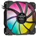 Corsair SP120 RGB ELITE Ventola per PC 12 cm Nero 3 pezzi
