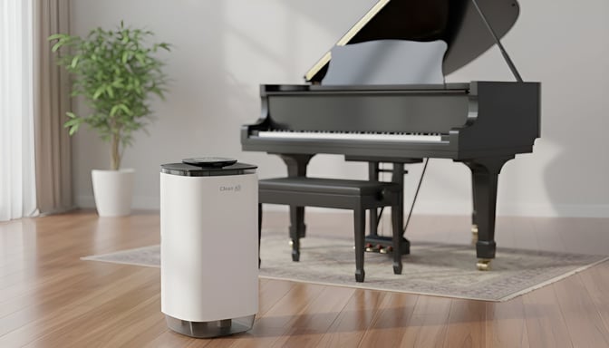 Humidificateur et purificateur d'air 2 en 1 CA-806 Smart Top Filling