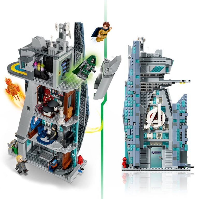 LEGO Marvel Doomsday la nouvelle tour des Avengers 76352 - vue 7