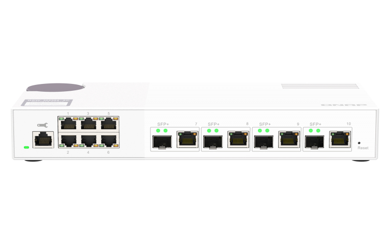 QNAP QSW M2106 4C commutateur réseau Géré L2 2.5G Ethernet 10010002500 Neuf