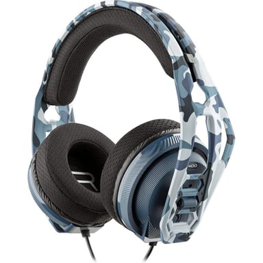Nacon RIG400HS Cuffia da gioco stereo cablata per PS4 Blue camo