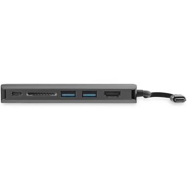 StarTech.com Adaptador multipuerto AV digital USB-C con HDMI 4K - Lector de tarjetas SD y PD (DKT30CSDHPD3)