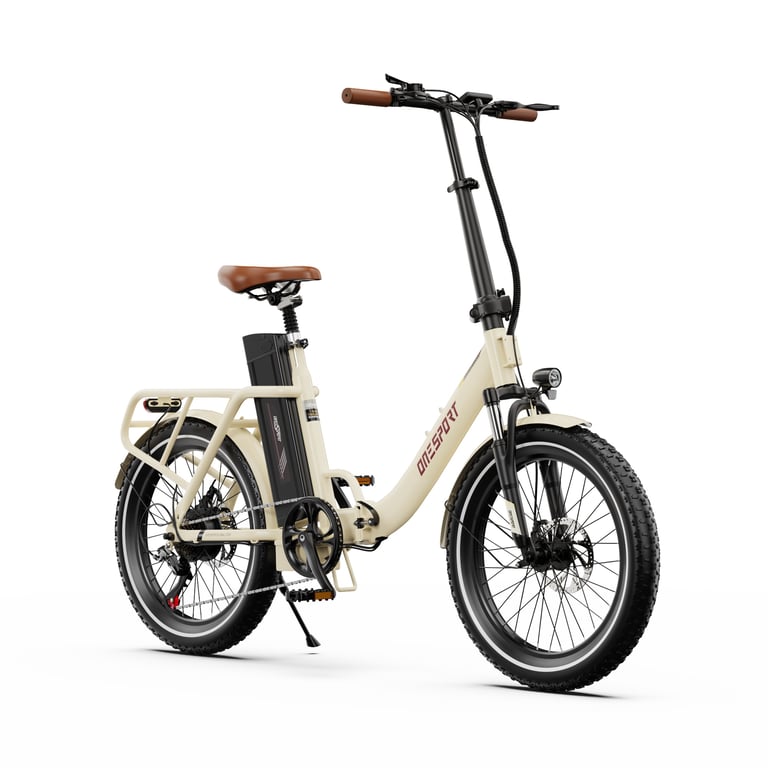 Vélo Électrique ONESPORT OT16 – Moteur 250W, Batterie 48V 17Ah, Pneus 20 pouces