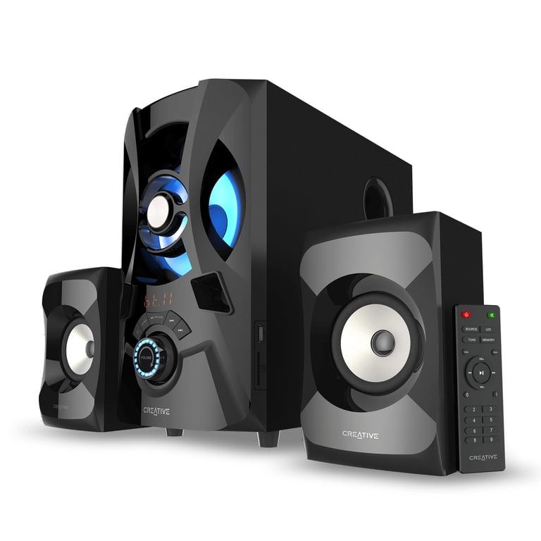 Enceintes Creative SBS E2900 – 2.1 Canaux, 60W, Bluetooth 5.0