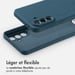 imoshion Coque Couleur avec MagSafe pour Samsung Galaxy A56 - Bleu foncé