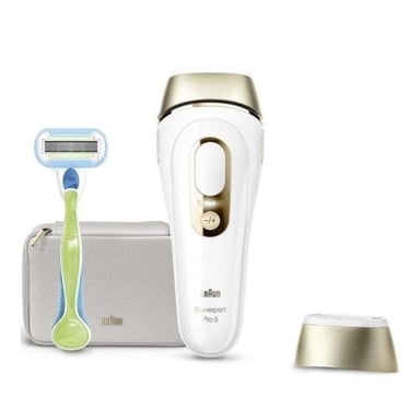 Braun BR2-238427 épilateur léger Lumière pulsée Or, Blanc