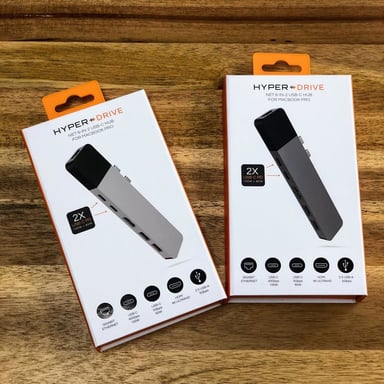 HYPER NET USB-C Hub MacBookPro - Gris