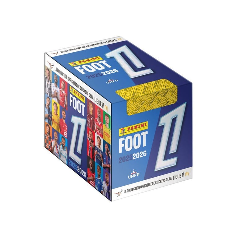 Panini Boîte Foot 2025/26 Ligue 1 McDonald's - 50 pochettes - 350 stickers