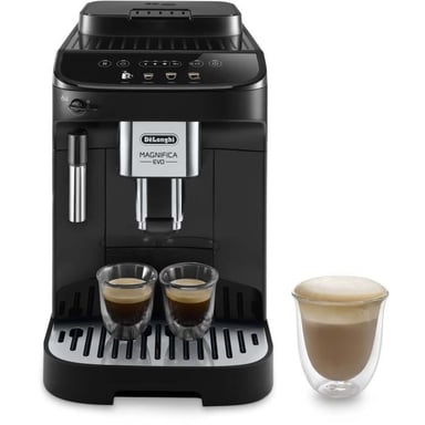 Machine expresso automatique avec broyeur - Magnifica Evo ECAM290.22.B  - 1450W - 3 boissons - 1,8L - Noir