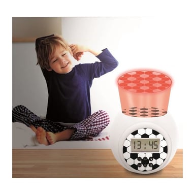 Sveglia proiettore in edizione calcio con funzione timer LEXIBOOK