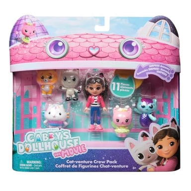 Spin Master Figurine Set Gabby's Dollhouse 11 pièces Gatoaventureros - vue 2