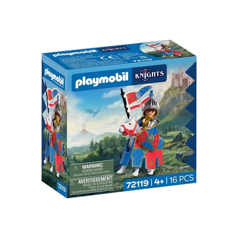 Playmobil Knights 72119 Chef des Chevaliers Lions - vue 3