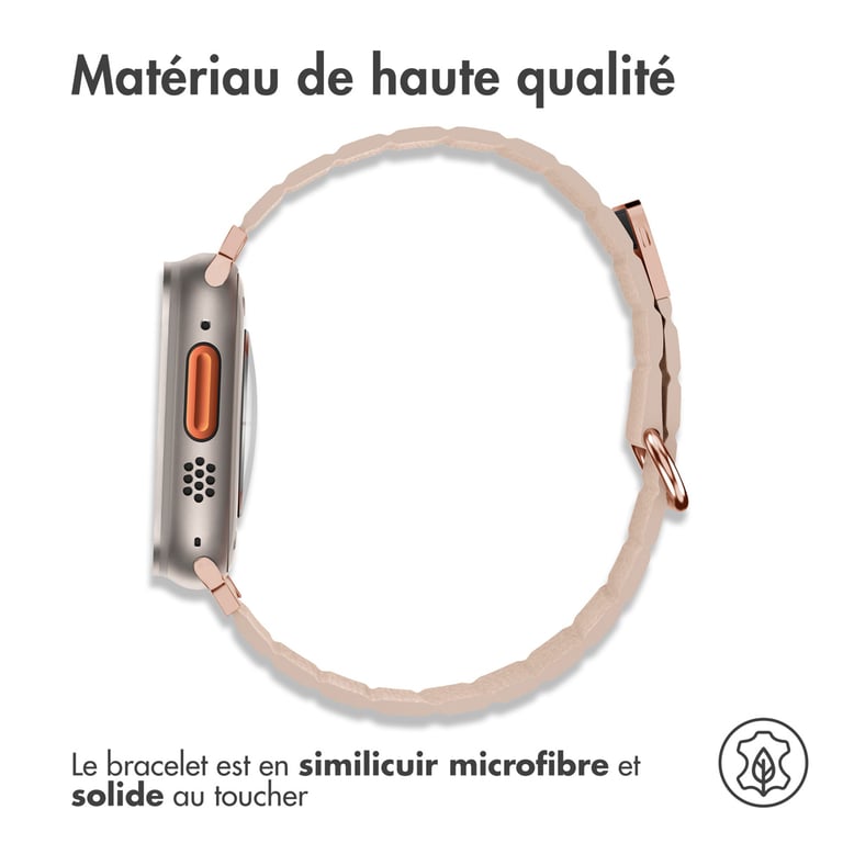 Bracelet imoshion 49mm Cuir magnétique - vue 6