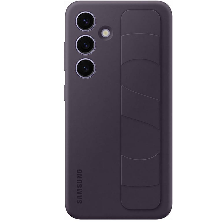 Samsung Standing Grip Case Violet coque de protection pour téléphones portables 15,8 cm (6.2 ) Housse Samsung Galaxy S24 - Neuf