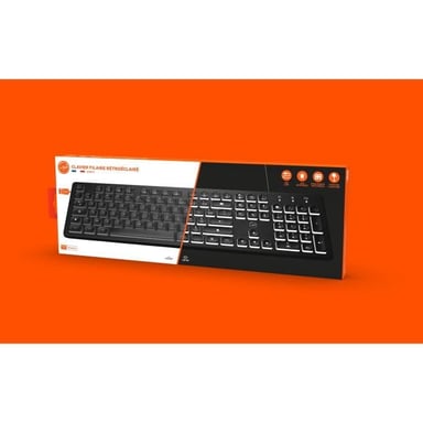 Clavier filaire - Mécanique - ML300566 - AZERTY - Rétro éclairé LED