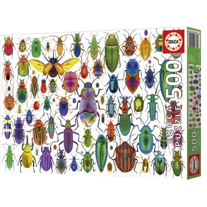 Puzzle EDUCA Scarabées 500 pièces - vue 3