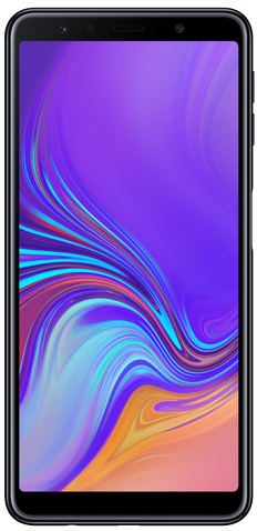 Galaxy A7 (2018) 64 Go, Noir, débloqué