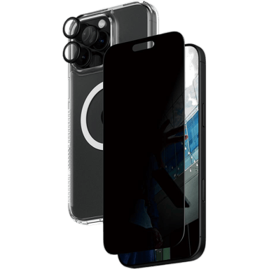 Pack de protection 3-en-1 PanzerGlass iPhone 16 Pro Max 6.9 pouces Transparent