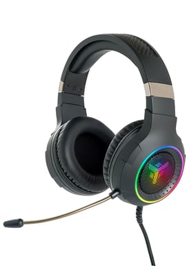 itek H430 Cuffie cablate ad archetto Play Nero
