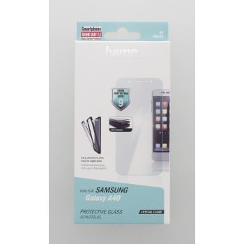 Protection d'écran verre véritable ''Premium Crystal Glass'' pour Samsung Galaxy A40