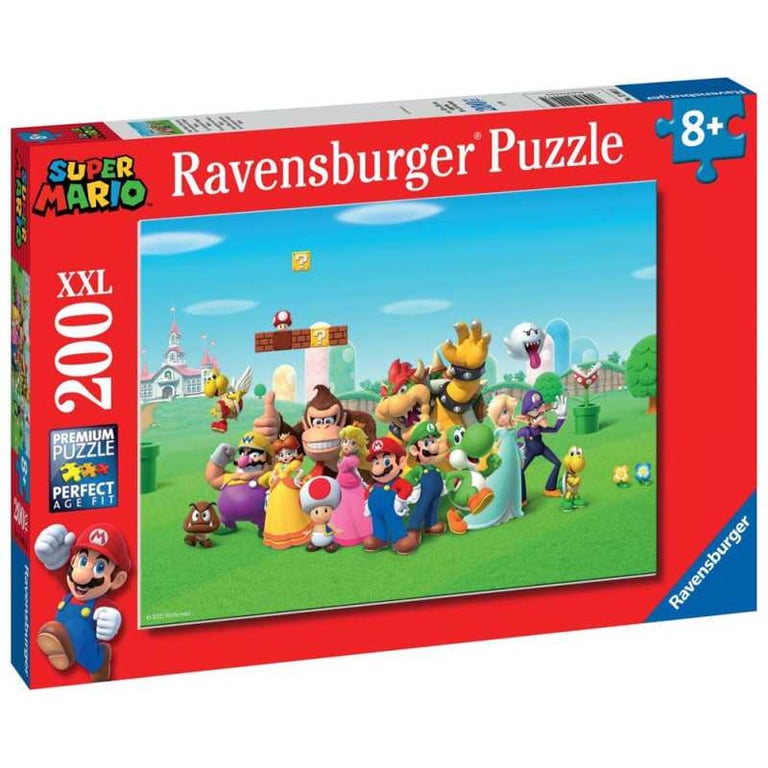 Puzzle 200 pièces Les aventures de Super Mario Ravensburger France - vue 4