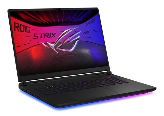 ASUS ROG Strix SCAR 18 G835LX-SA030W Intel Core Ultra 9 275HX Portátil 45,7 cm (18'') WQXGA 64 GB DDR5-SDRAM 1 TB SSD NVIDIA GeForce RTX 5090 Wi-Fi 7 (802.11be) Windows 11 Home Alemán Negro