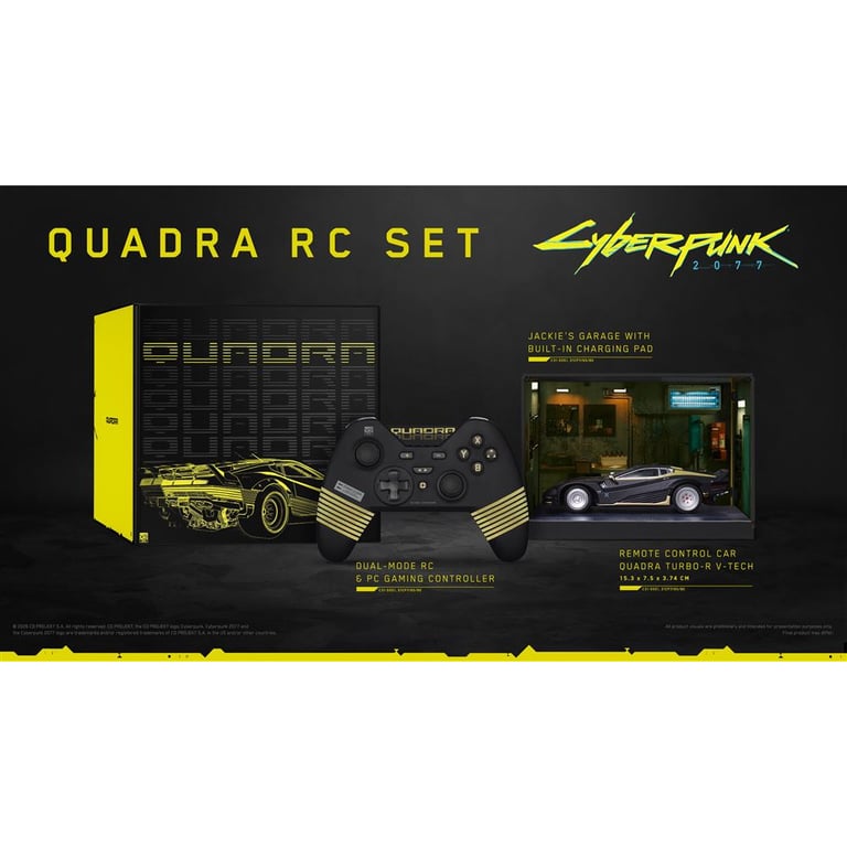 Coffret Quadra RC Turbo R V Tech Cyberpunk 2077