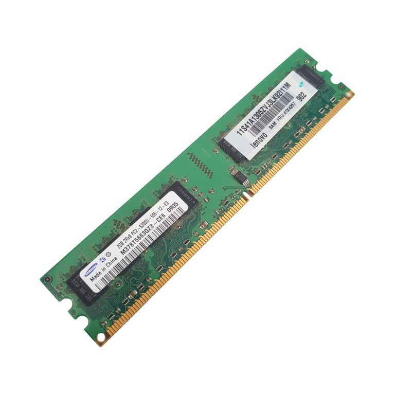 Samsung 2Goo Ram Ddr2 M378T5663Qz3-Ce6 Dimm Pc2-5300U - Très Bon État