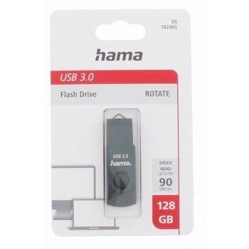 Hama Rotate lecteur USB flash 128 Go USB Type-A Bleu