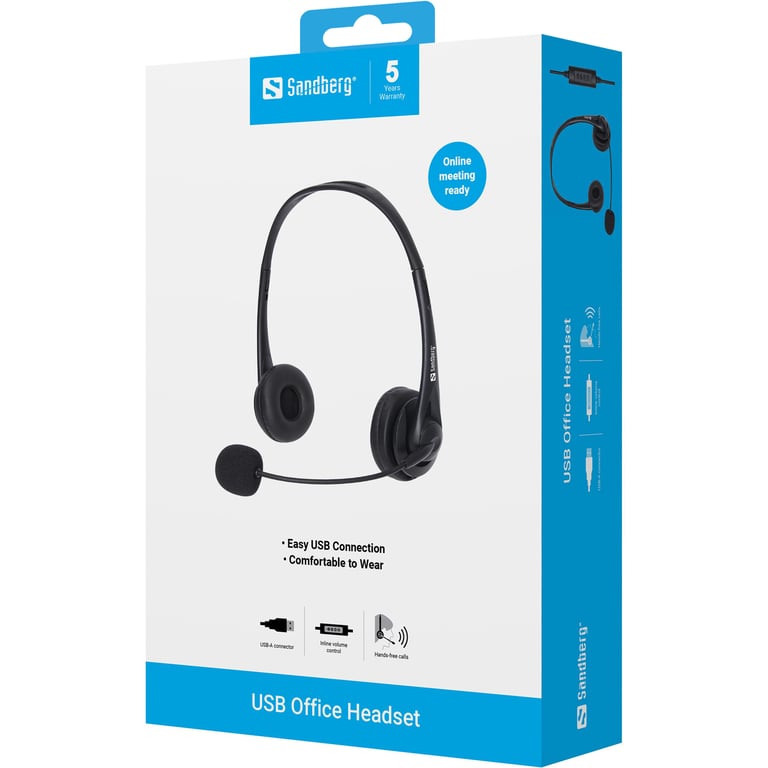 Sandberg USB Office Headset Neuf - vue 2