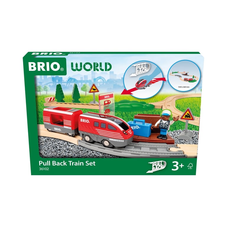 Circuit de train à rétrofriction Brio - vue 3