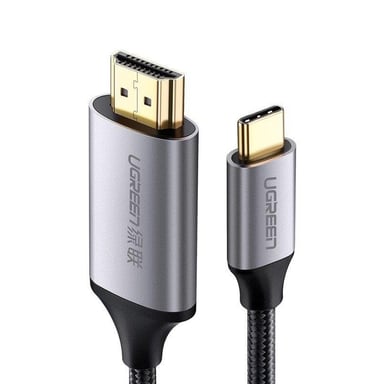 Ugreen 50570 adaptador de cable de vídeo 1,5 m USB C HDMI tipo A (Estándar) Negro