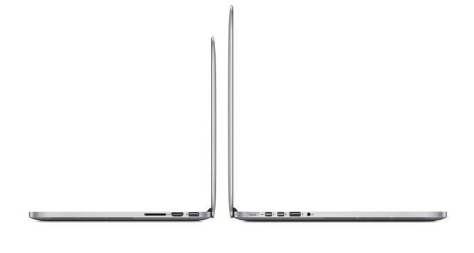 Apple MacBook Pro 15'' Retina Portátil 39,1 cm (15,4'') Intel® Core? i7 8 GB DDR3-SDRAM 256 GB Flash Mac OS X Mavericks Plata