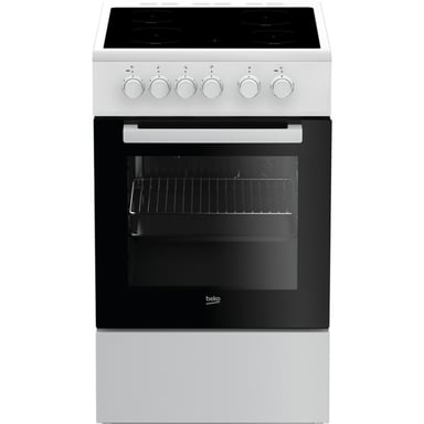 Cuisinière vitrocéramique Beko FSS57000GW