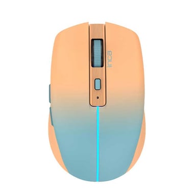 Inca IWM-511RT ratón Oficina mano derecha RF Wireless + Bluetooth + USB Type-C Óptico 1600 DPI