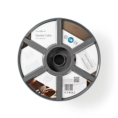 Nedis CABR2500TR250 câble audio 25 m Transparent