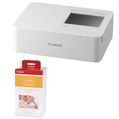 Impresora CANON SELPHY CP1500 WHITE+ RP108